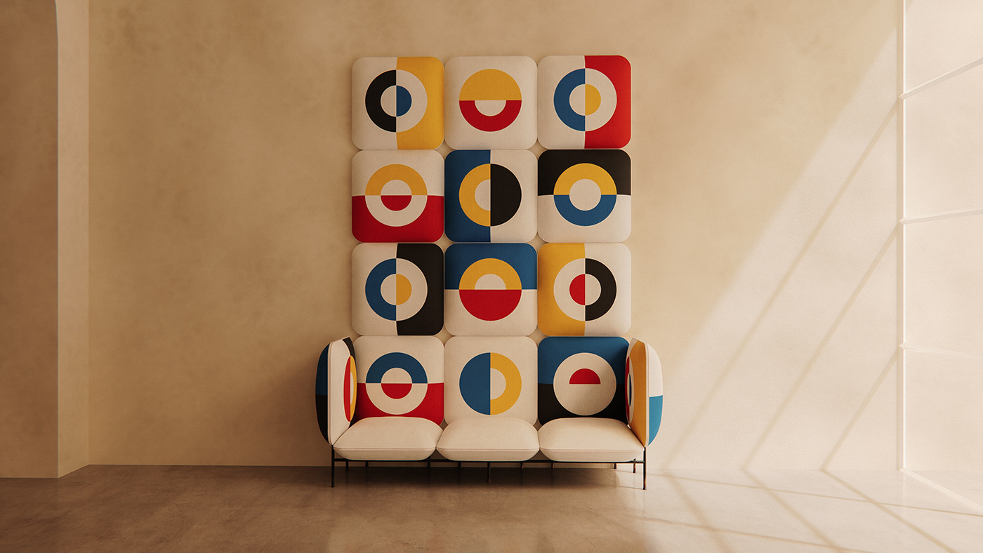 furniture，Bauhaus ，geometry，