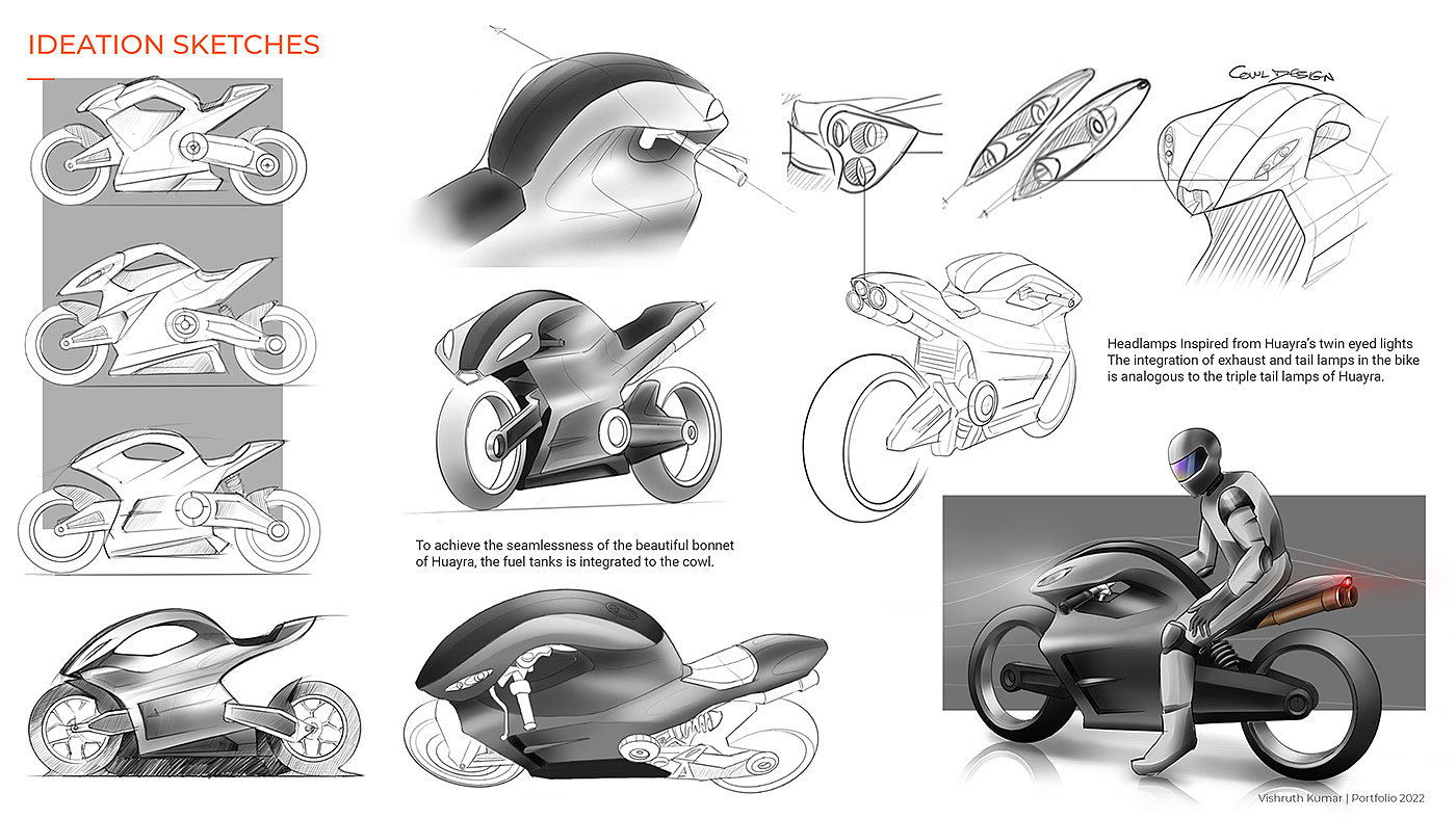 automobile，CAD model，Pagani Motocicletta，