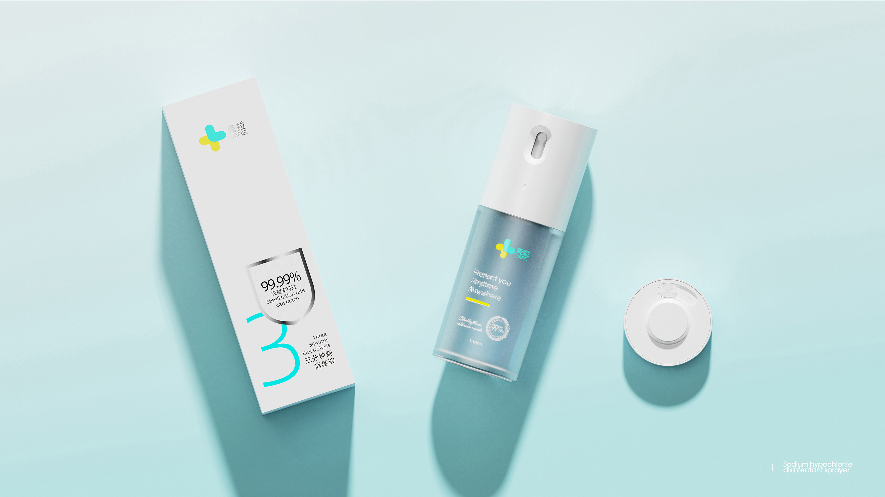 electrolyzed water，Sodium hypochlorite，disinfect，spray，
