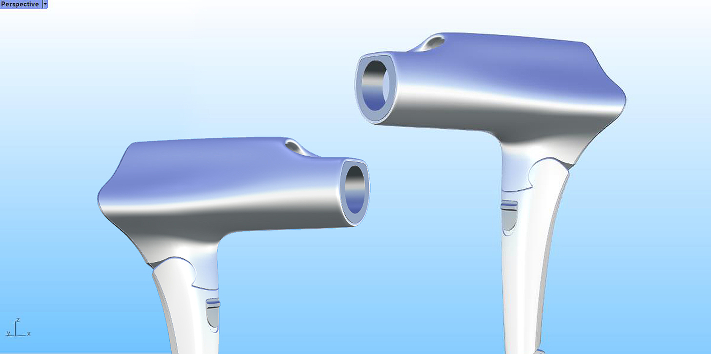 hair drier，Rhinoceros modeling，Rhino modeling，industrial design，