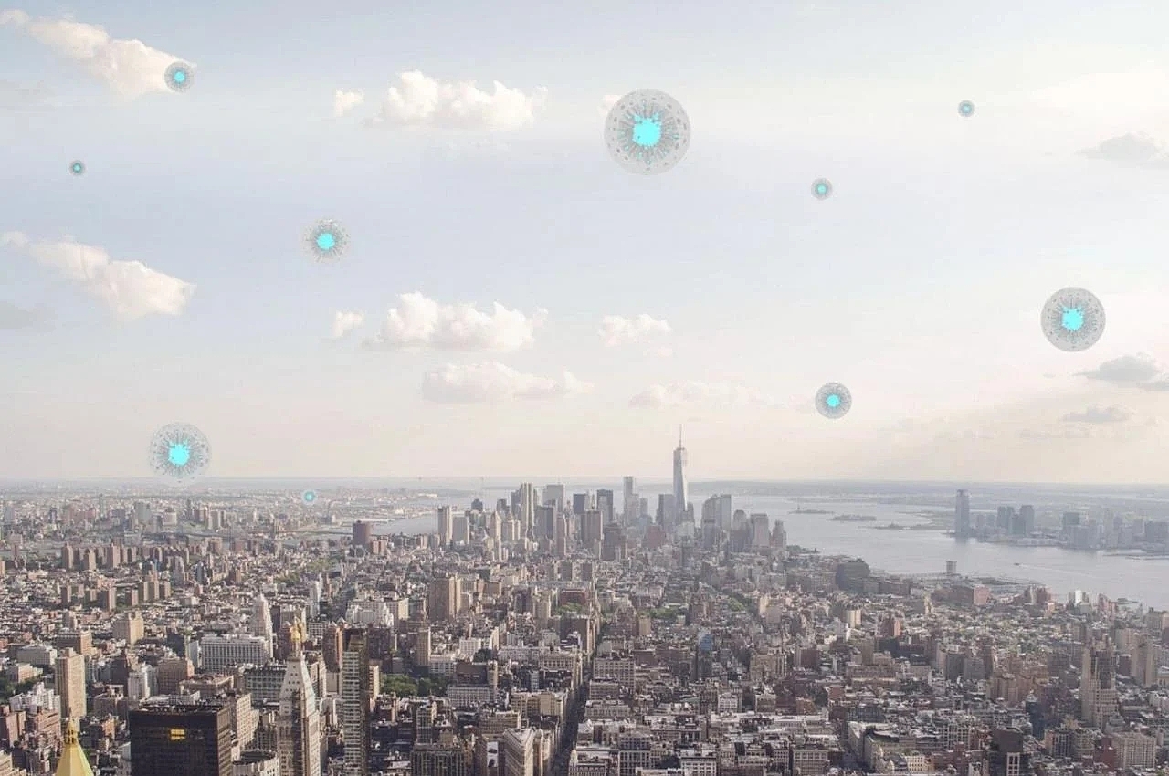 air pollution，air cleaner，Bubble，
