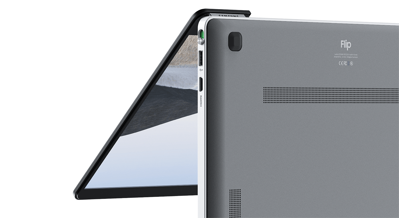 Samsung，3D modeling，Flipbook，