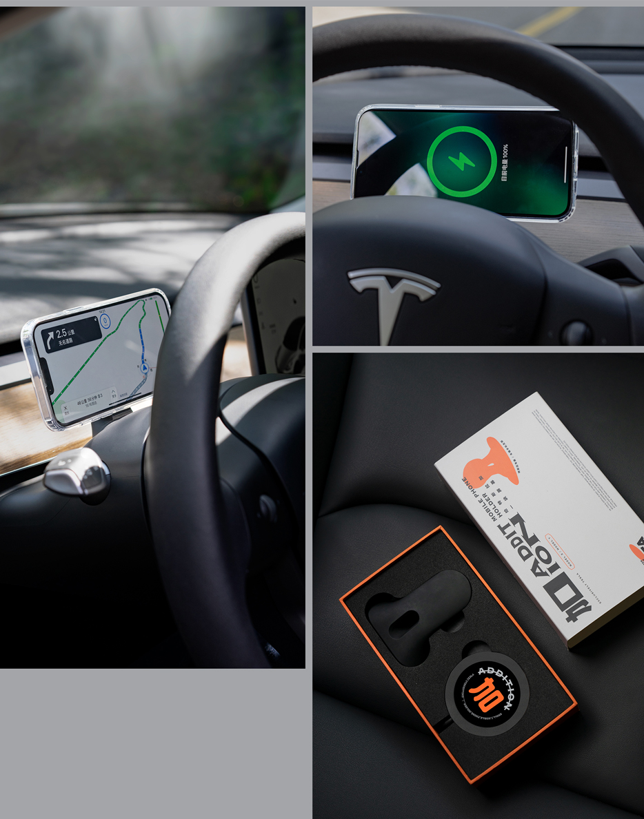 Tesla，Mobile phone bracket，vehicle，TITA，