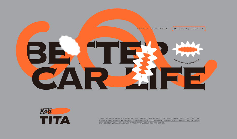 Tesla，Mobile phone bracket，vehicle，TITA，