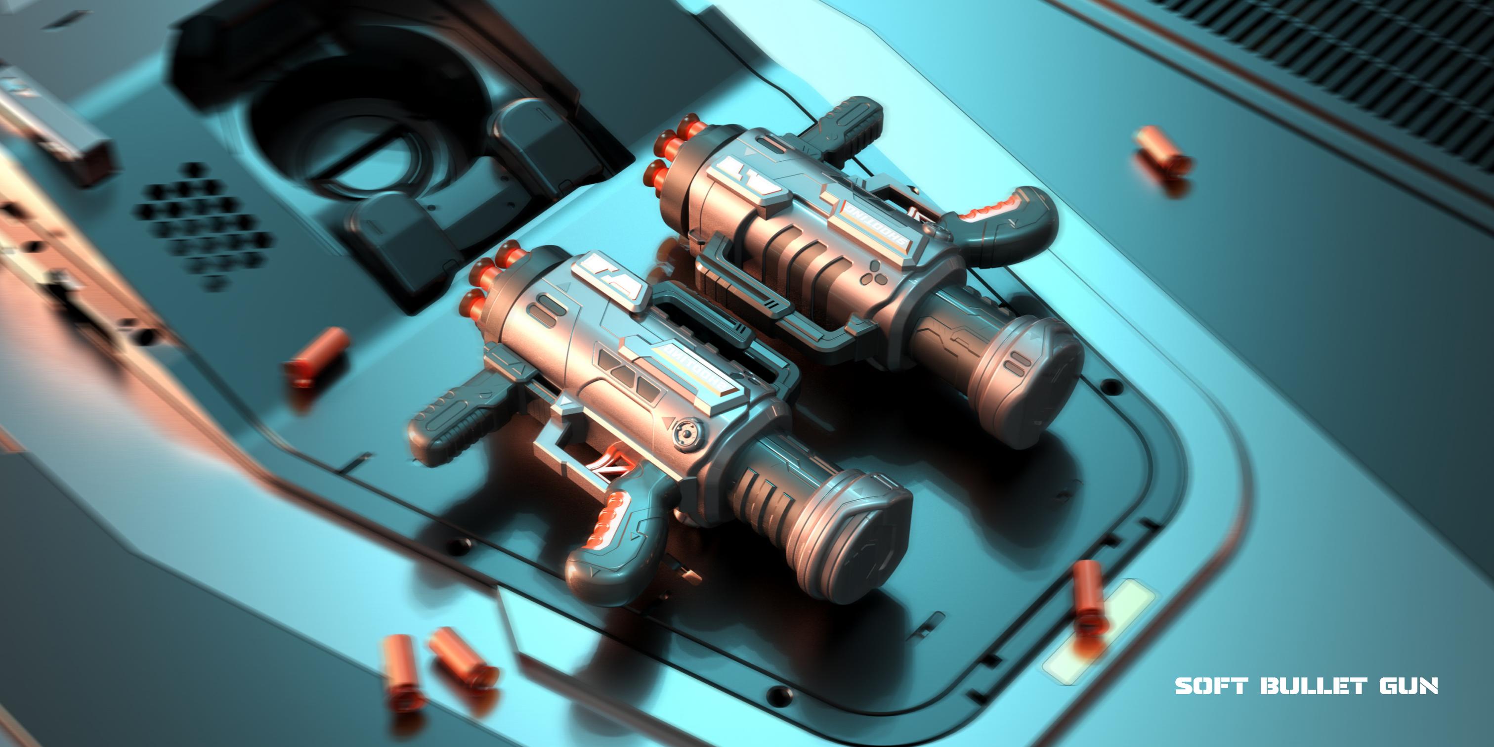 Soft bullet gun，Soft bomb，gun，