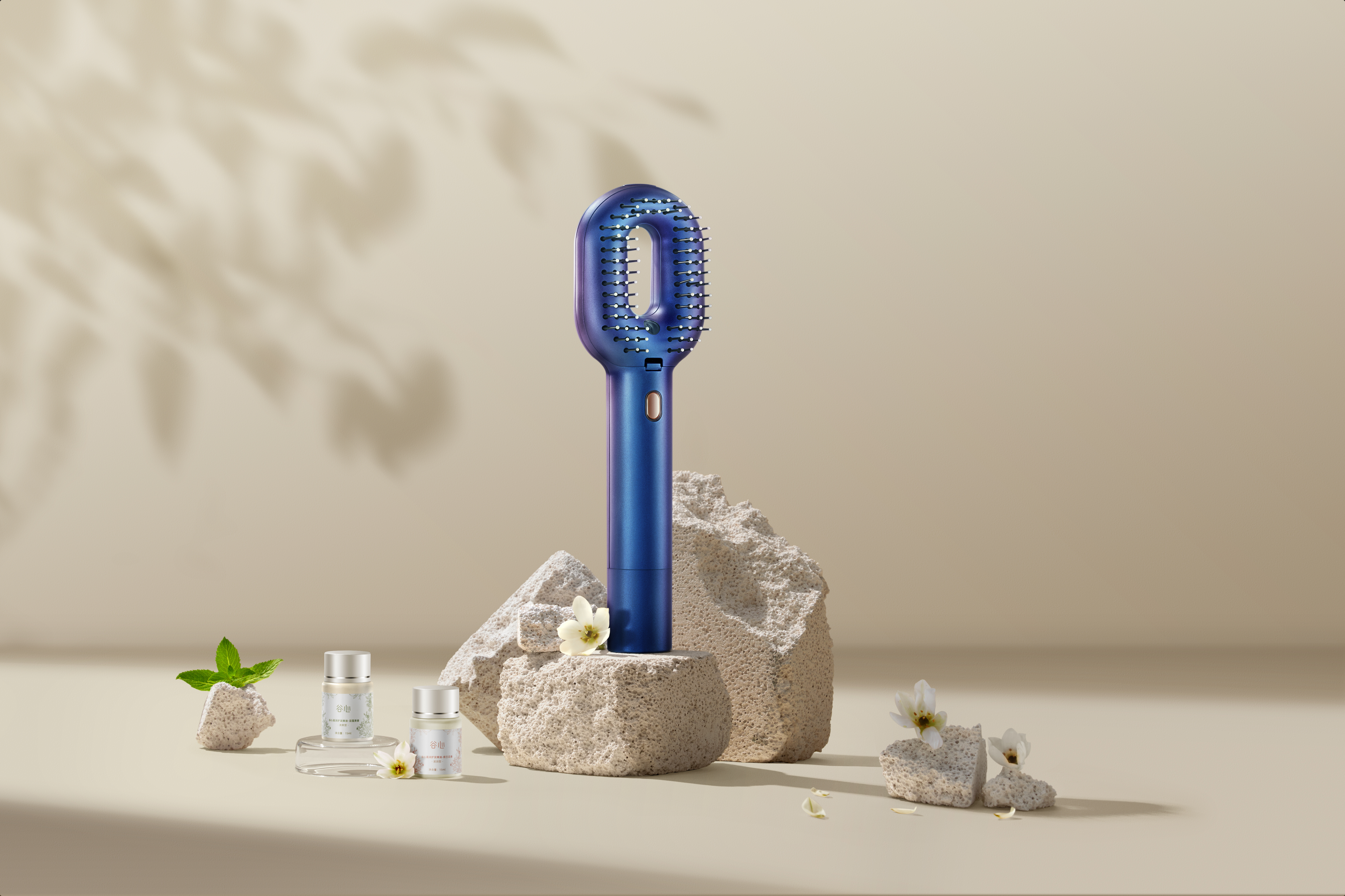 Guxin hair care essential oil dredging: once combed, it will be absorbed in 3 seconds.，