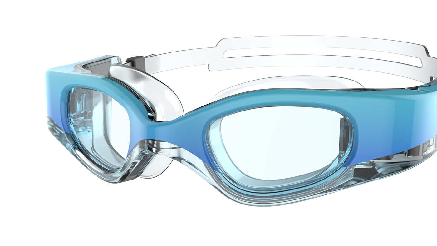 Goggles，Swimming，Enhanced picture，sketch，Model，