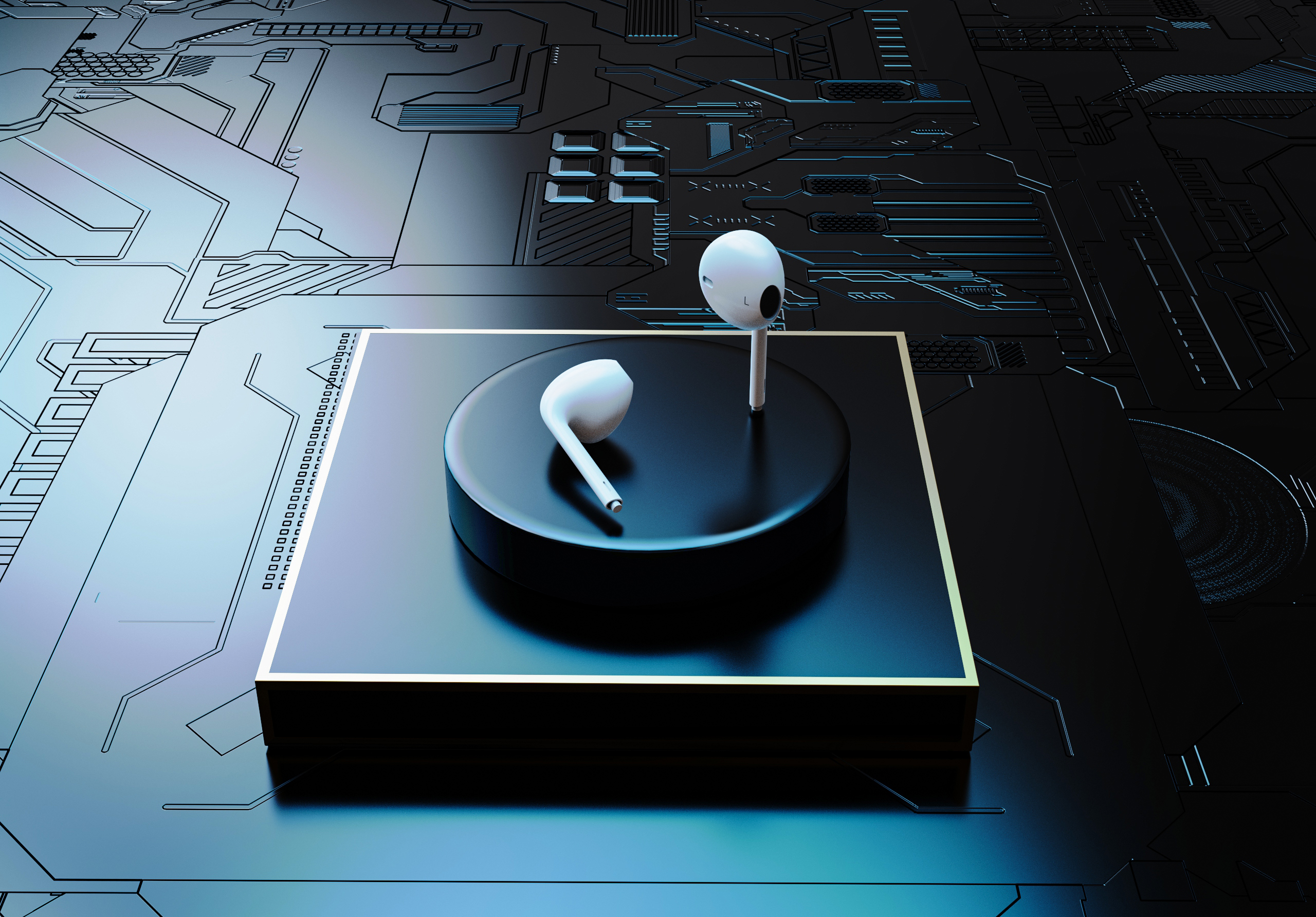 electronic product，Render，texture，