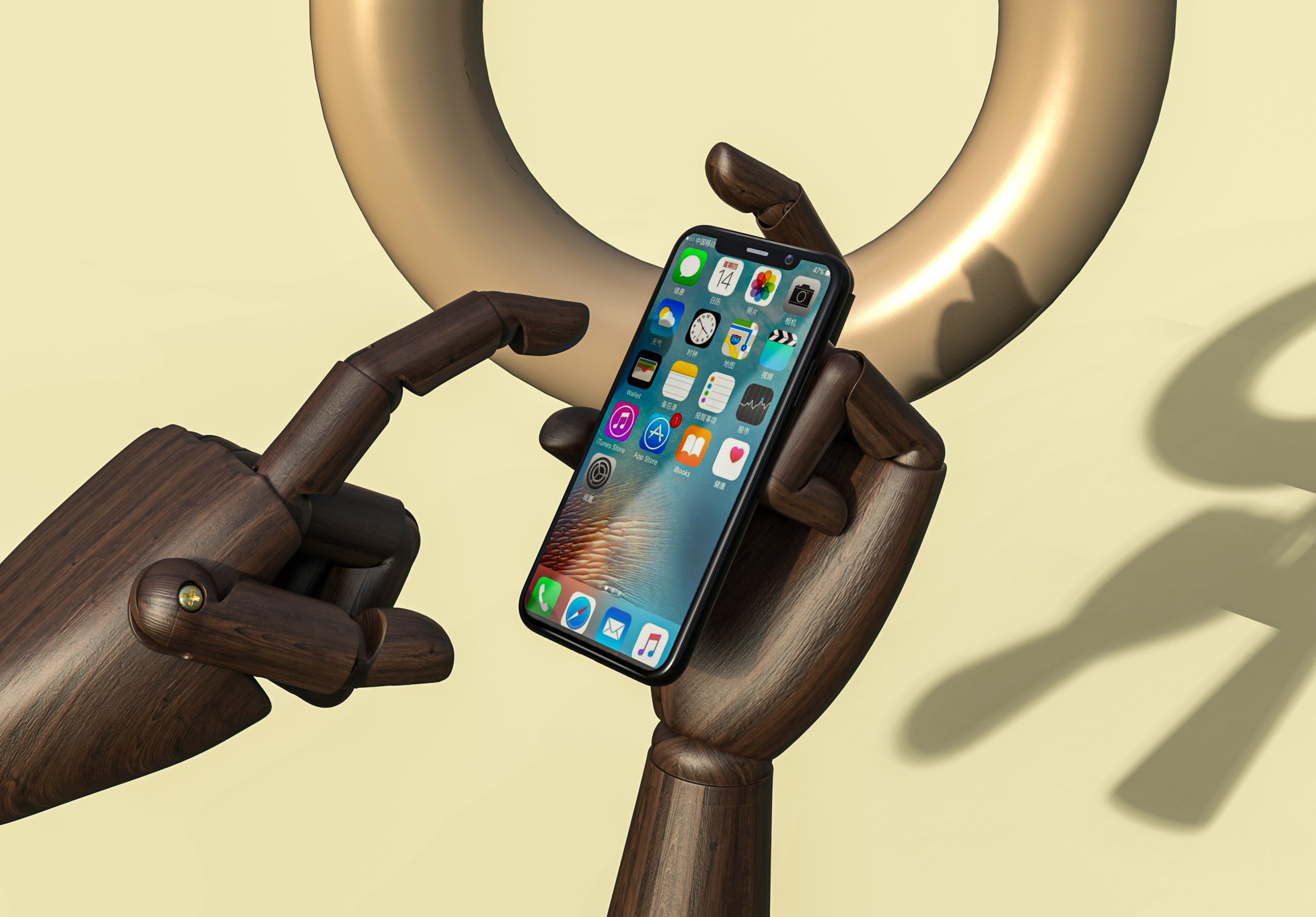 electronic product，Render，texture，