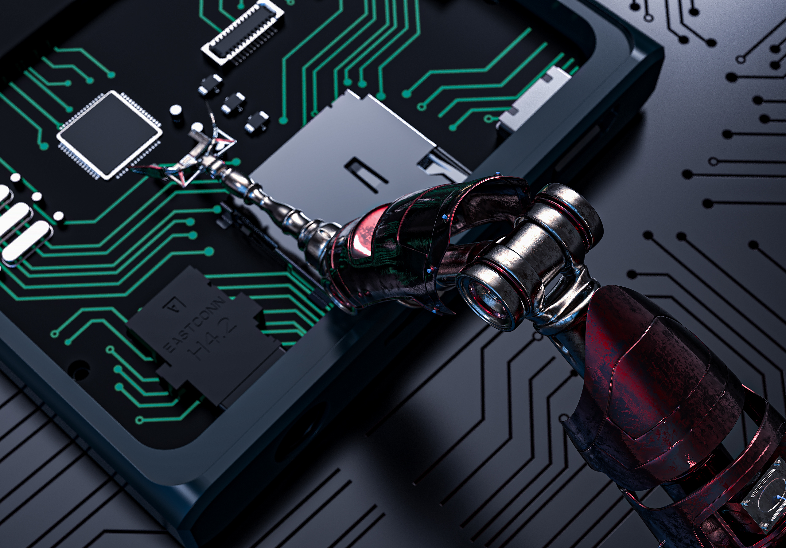 electronic product，Render，texture，