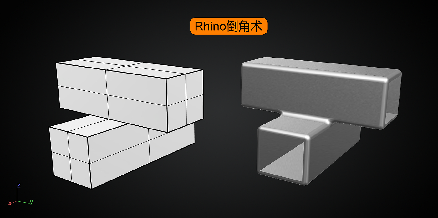 rhino，rhinoceros，modeling，Chamfer，Broken face，Repair，Industry，product，