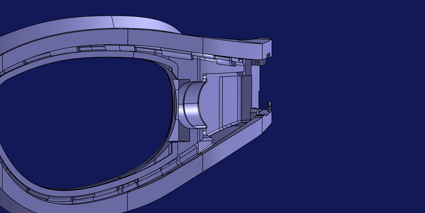 Goggles，Swimming，Enhanced picture，sketch，Model，