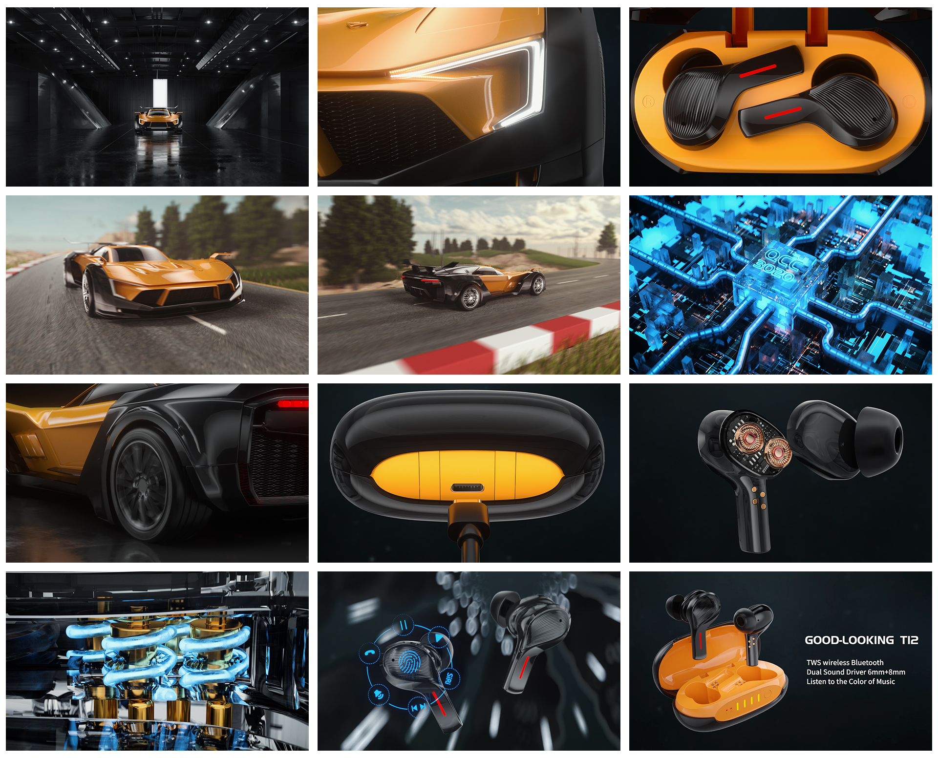 Bluetooth headset，Product video，