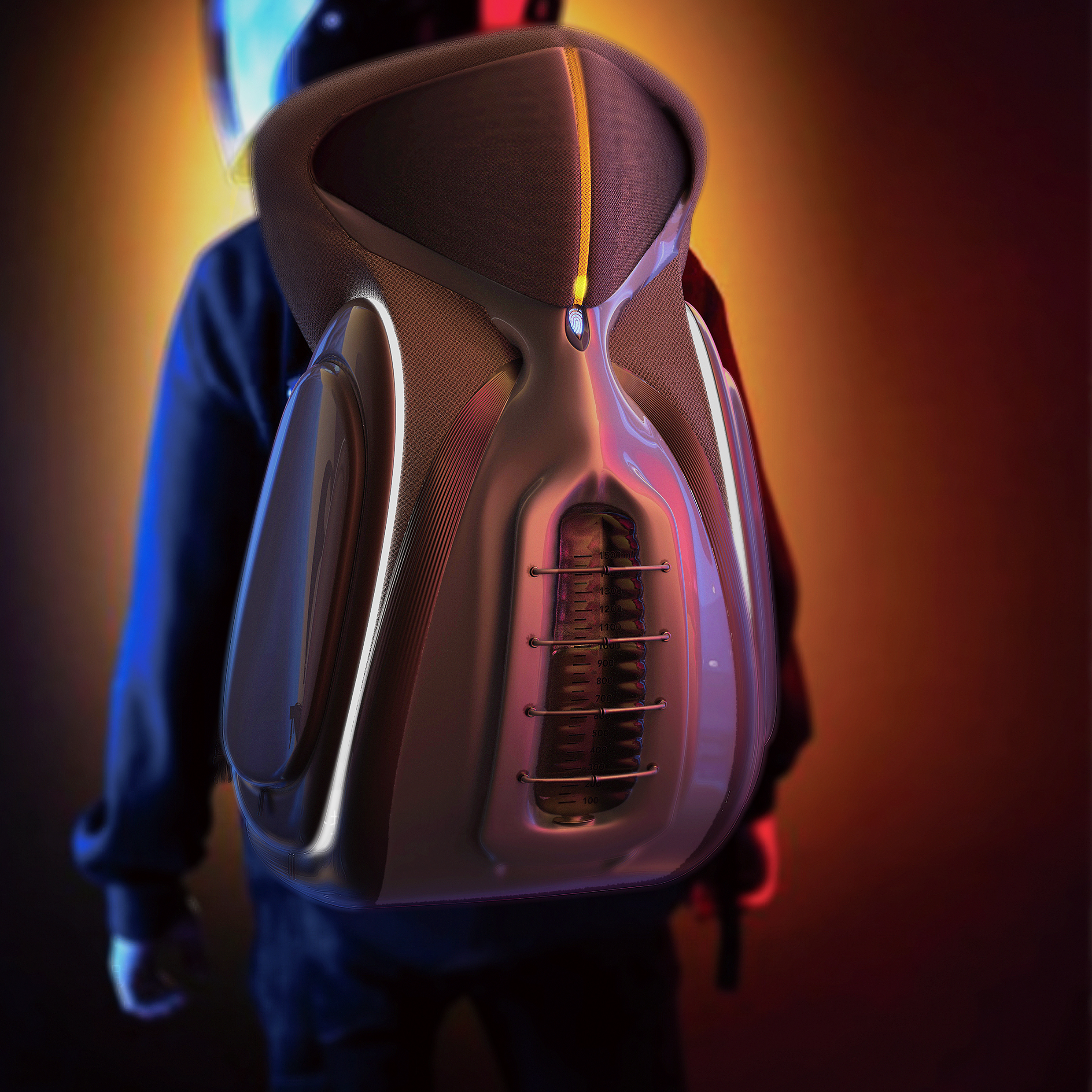 Mountaineering bag，knapsack，Health testing，Jet assist，Bi Sheh，