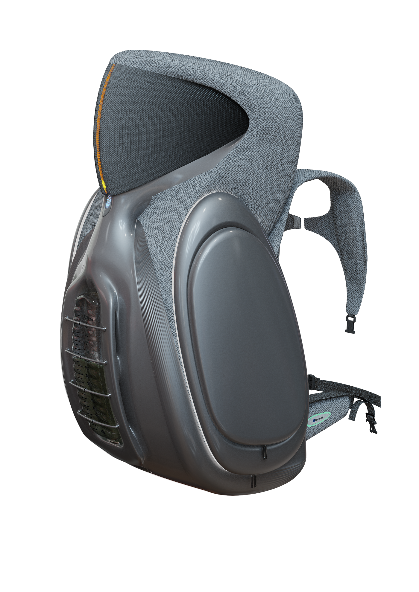 Mountaineering bag，knapsack，Health testing，Jet assist，Bi Sheh，