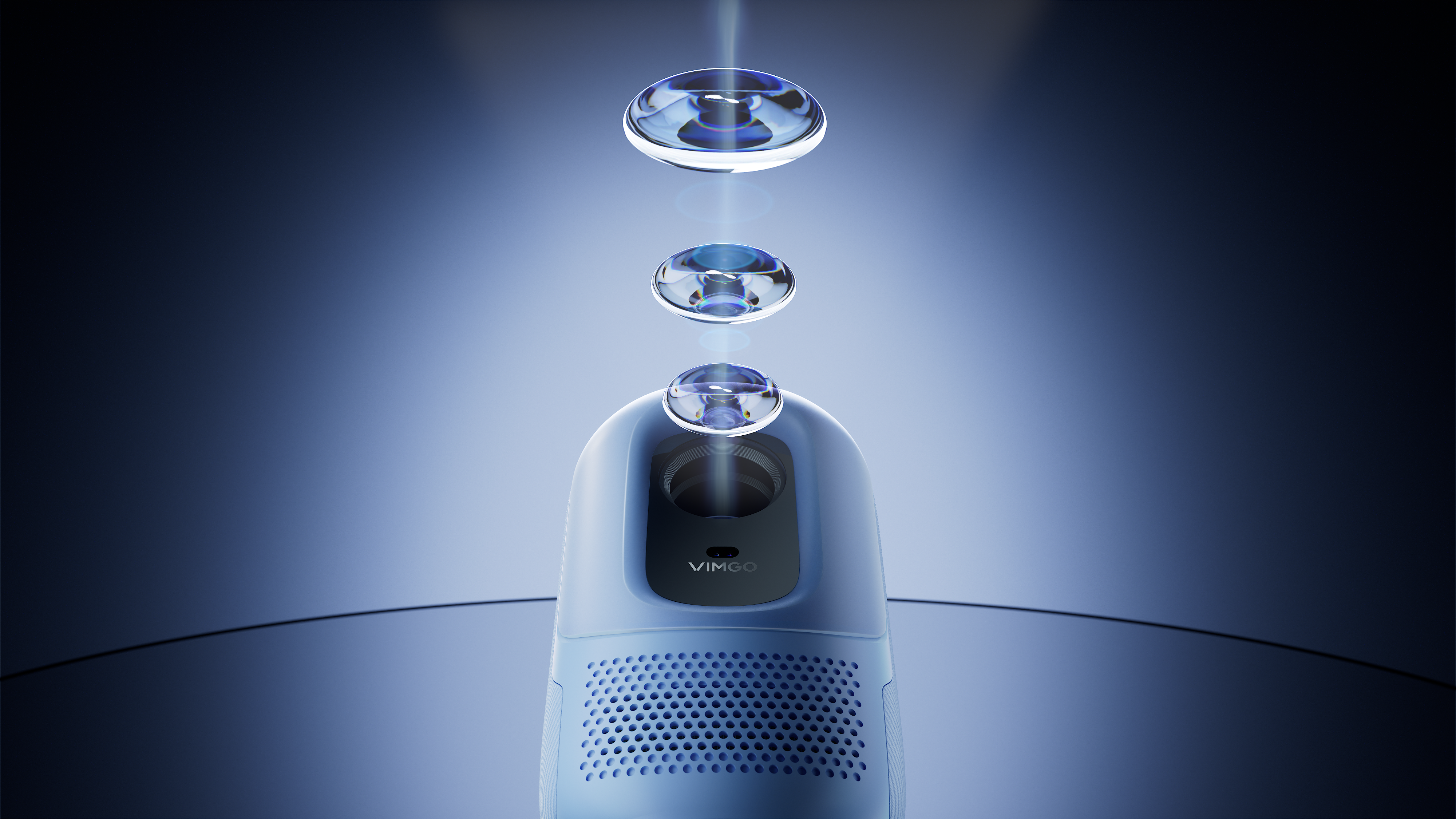 Projector，Dopamine design，Visual Kinesis，advertisement，Product animation，c4d，cg，KV poster，