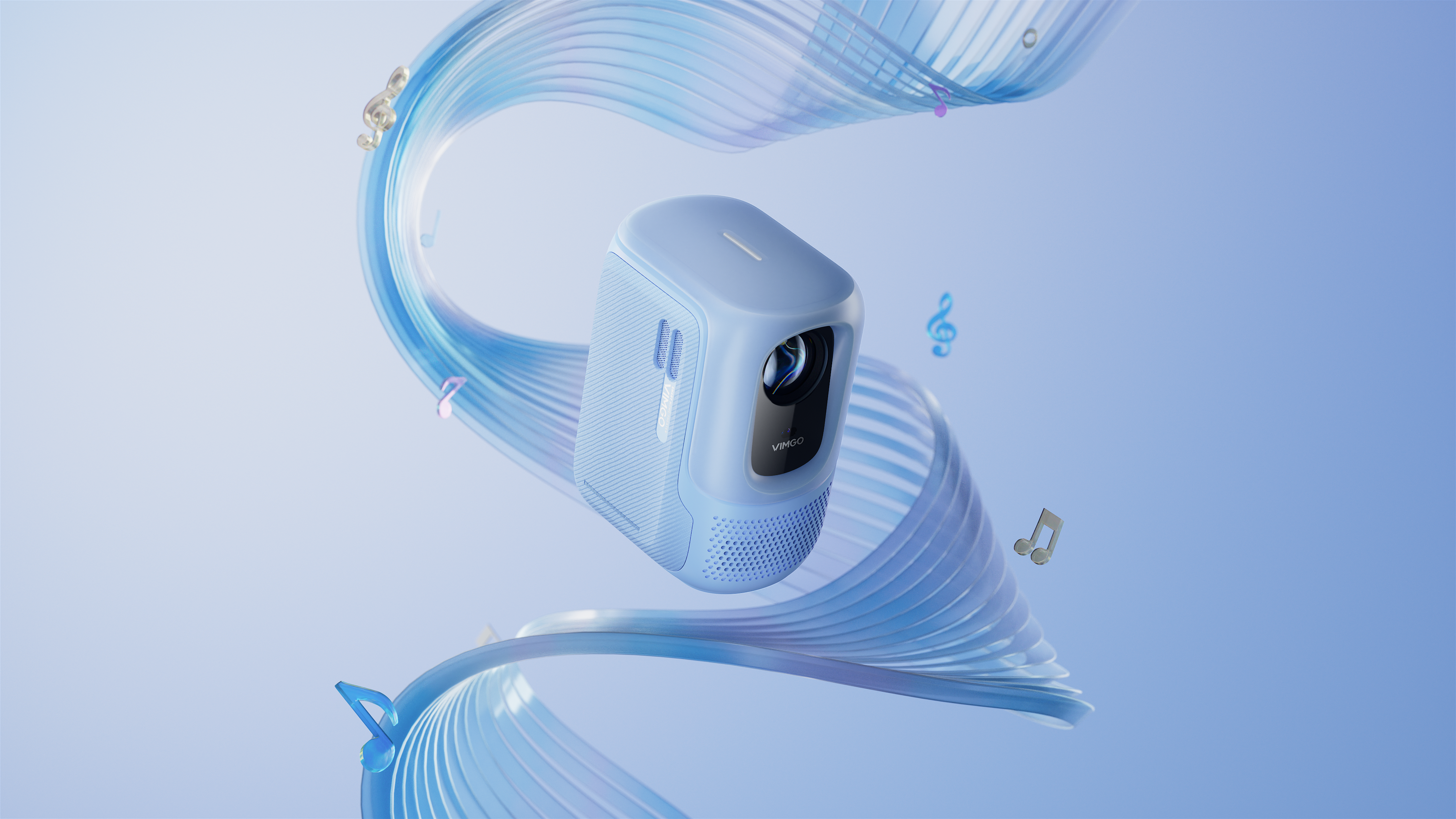 Projector，Dopamine design，Visual Kinesis，advertisement，Product animation，c4d，cg，KV poster，