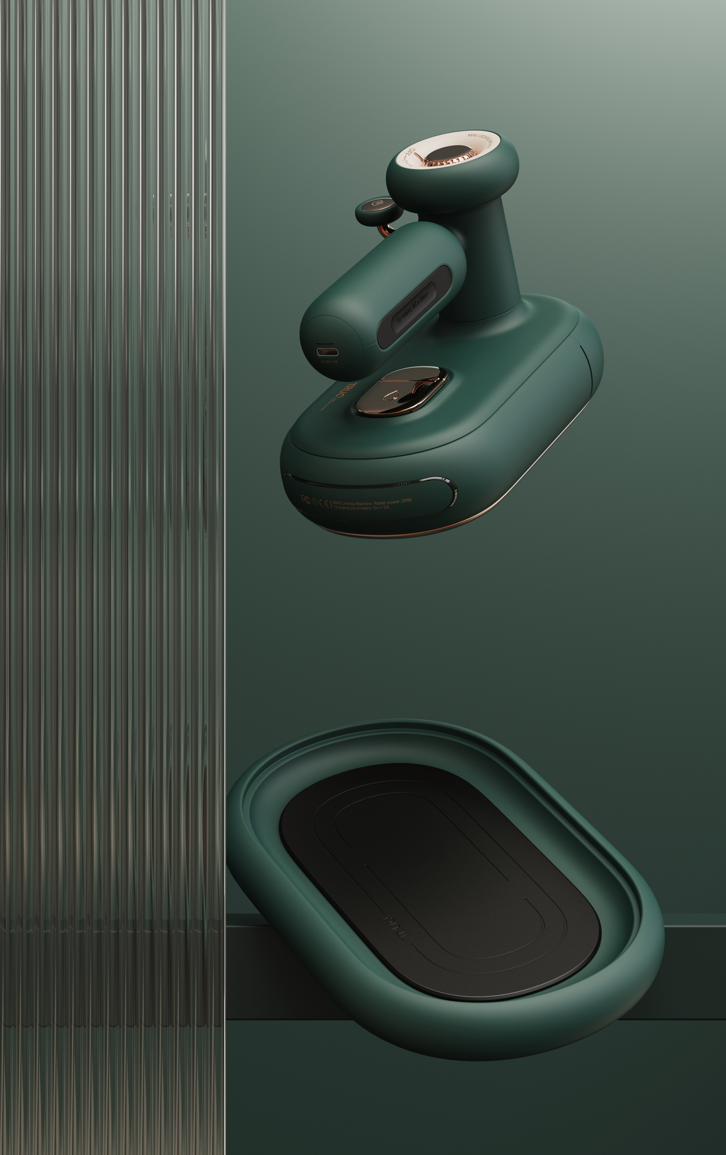 product design，Design of Ironing Machine，Appearance design，Simplicity，Retro，