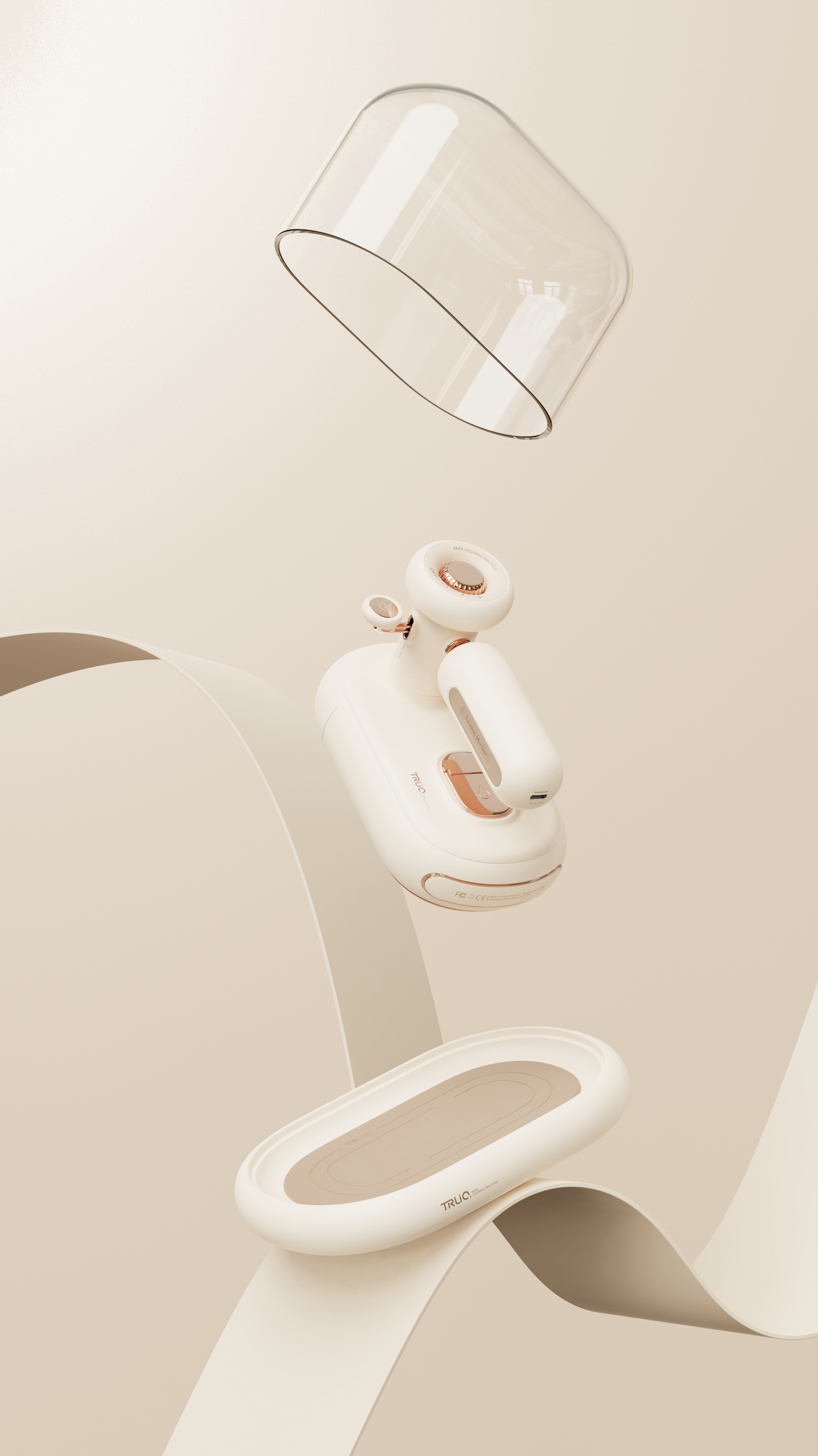 product design，Design of Ironing Machine，Appearance design，Simplicity，Retro，