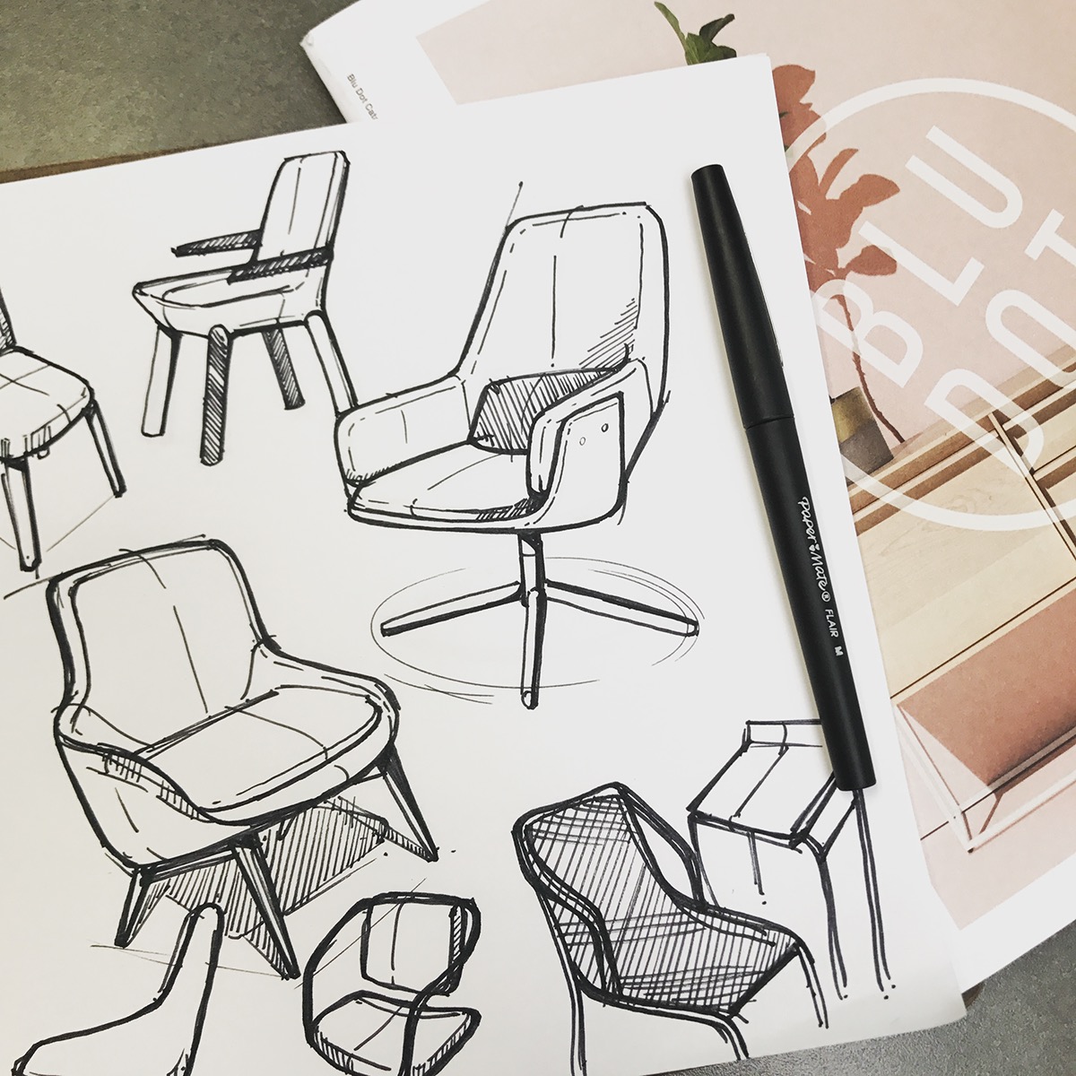 knapsack，textile，Hand drawn，