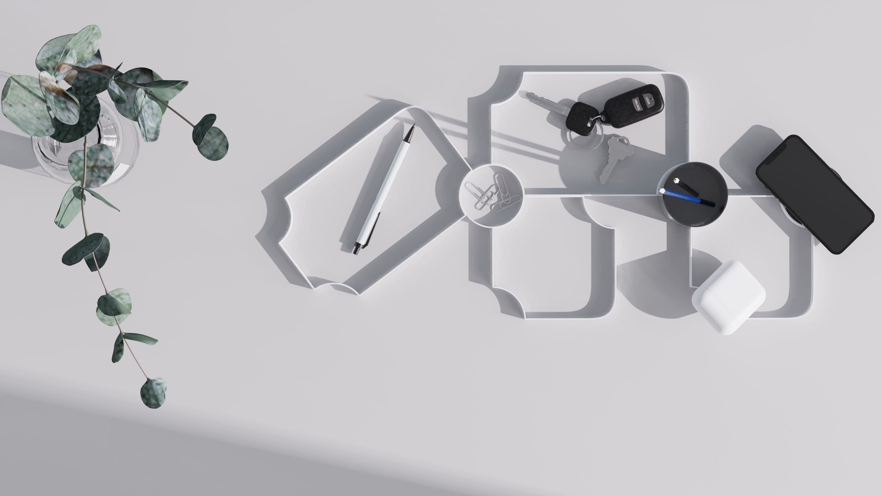 to work in an office，Receive，concise，