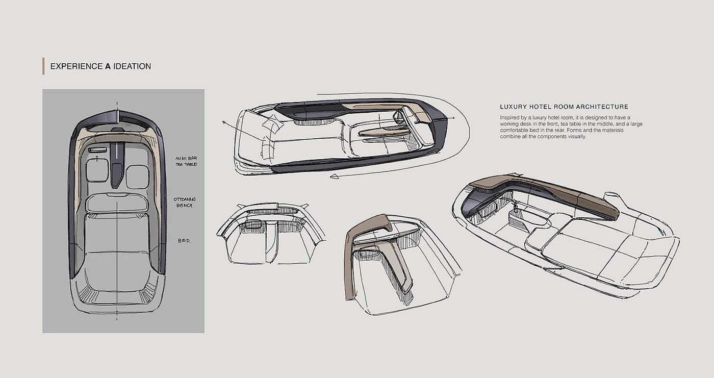凯迪拉克，概念设计，汽车内饰，