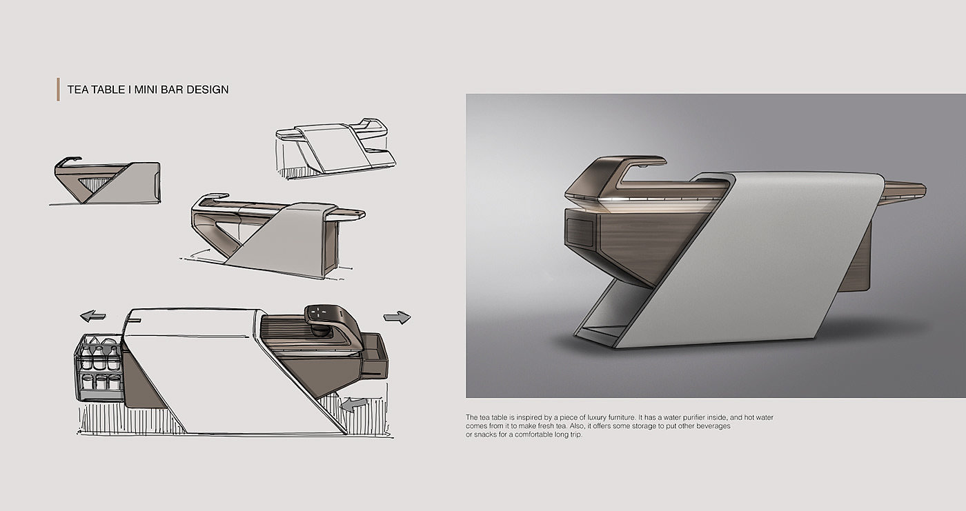 Cadillac，conceptual design，Automotive interior，