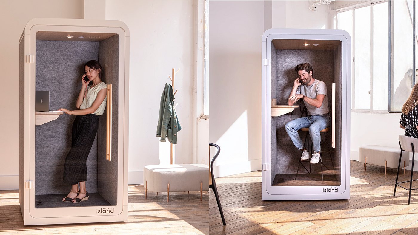 Island Solo，space design ，furniture design ，