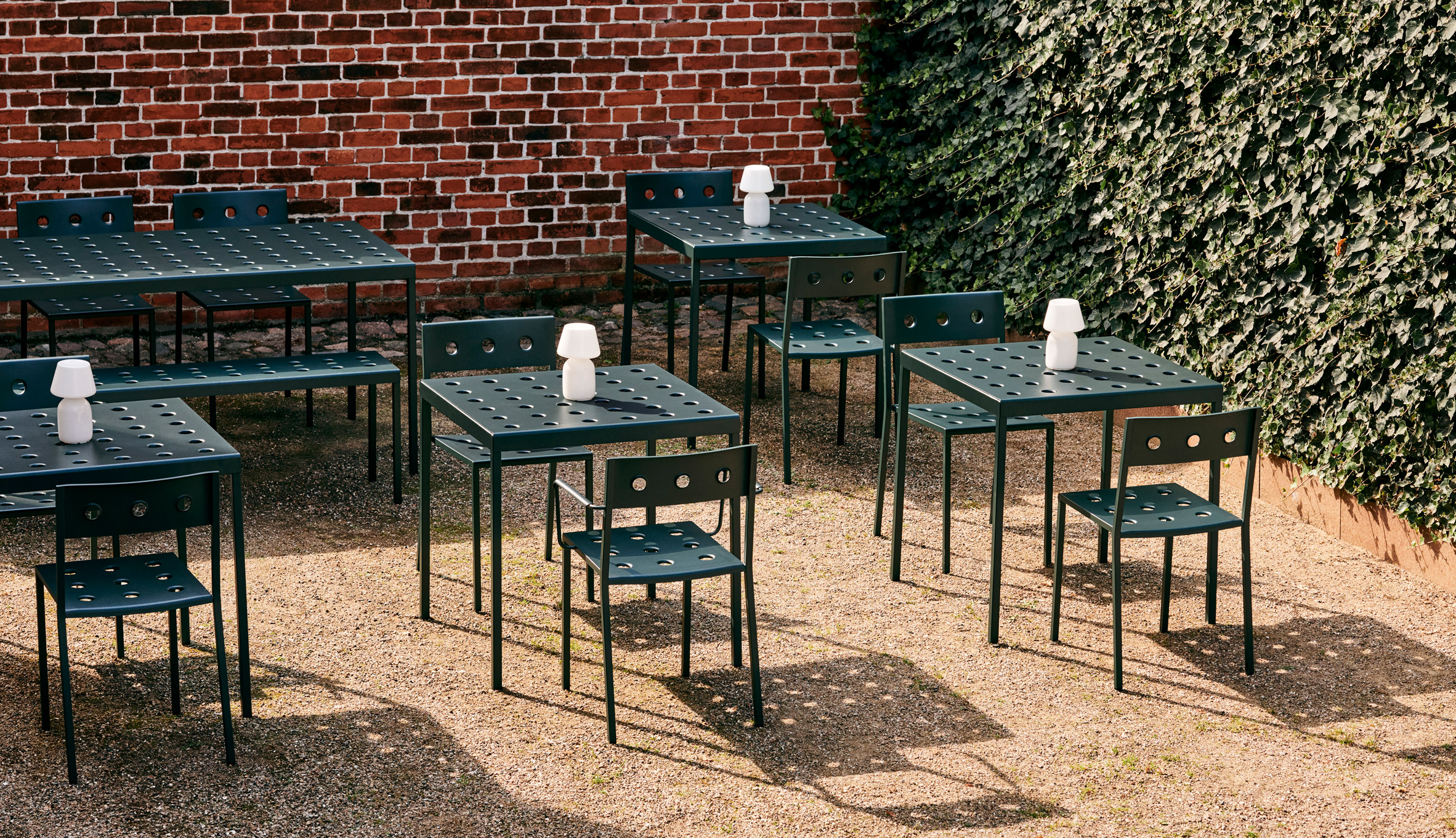 Balcony outdoor furniture，furniture design ，product design，Hay，Color design，