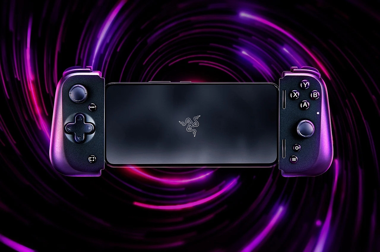 Game handle，RAZER KISHI V2，ANDROID mobile phone，
