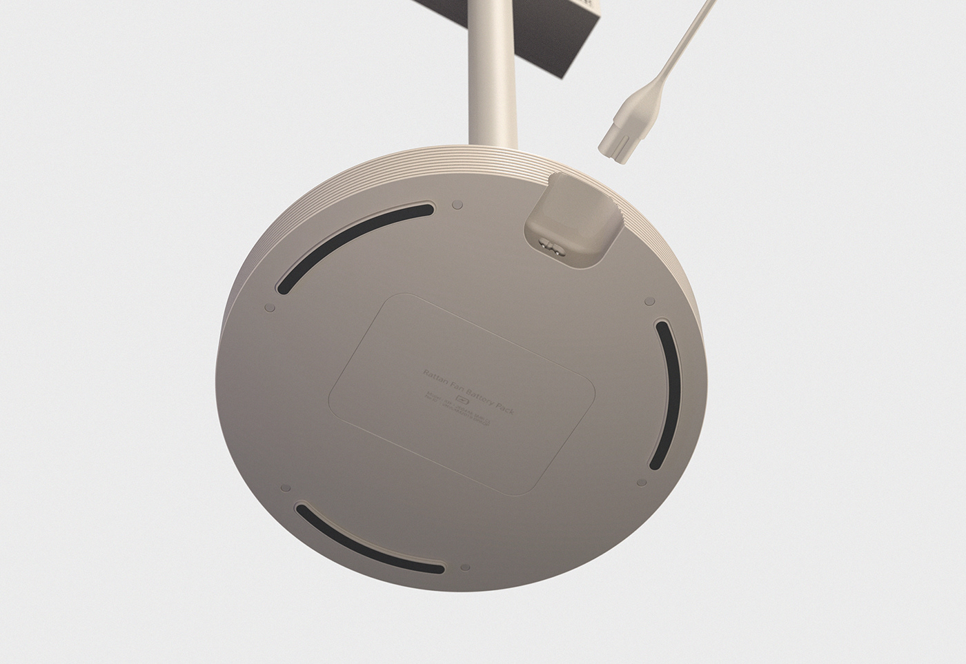 Rattan fan，rattan fan，wireless，