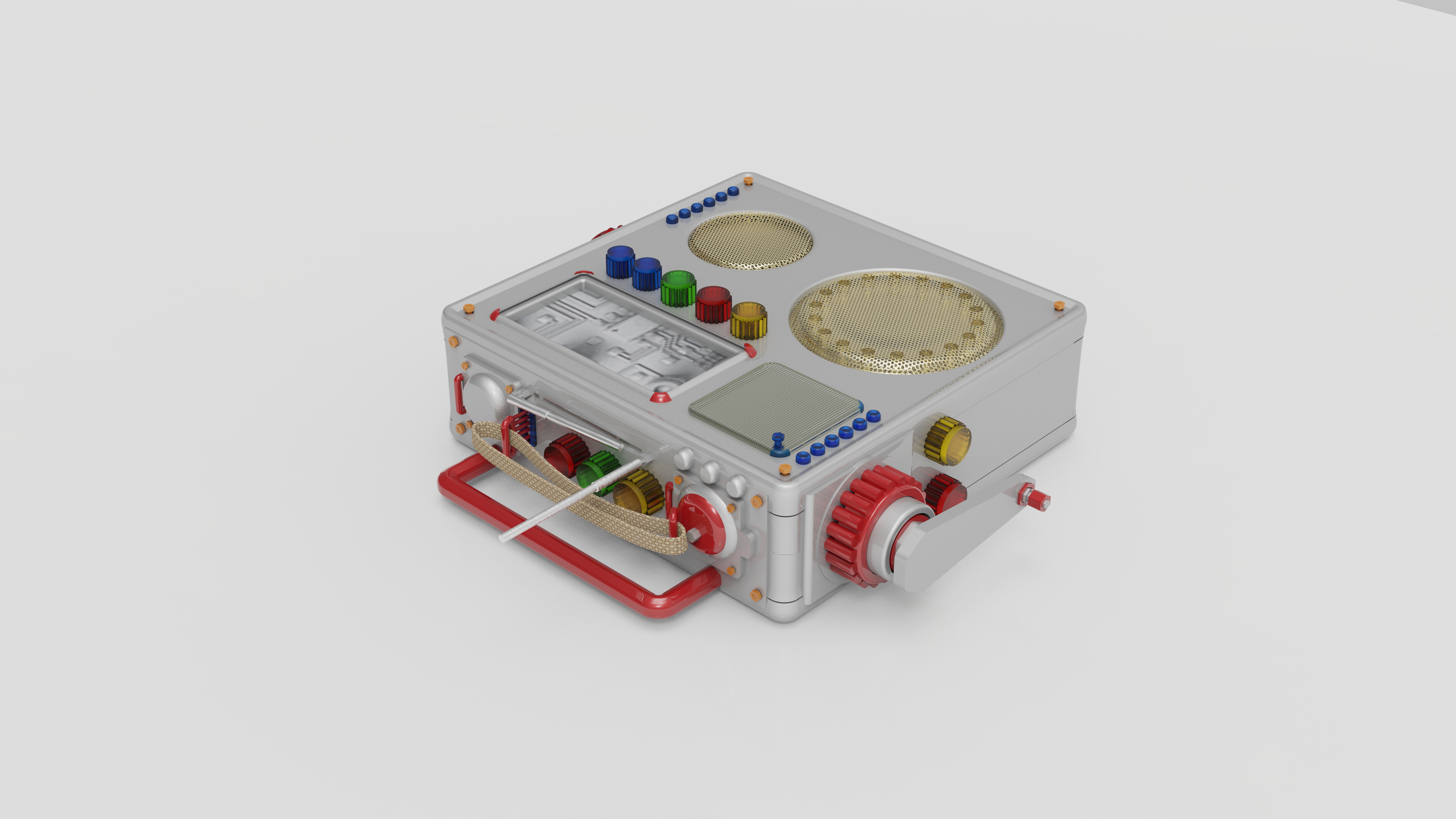 radio，sound，Redesign，Interaction design，Retro，