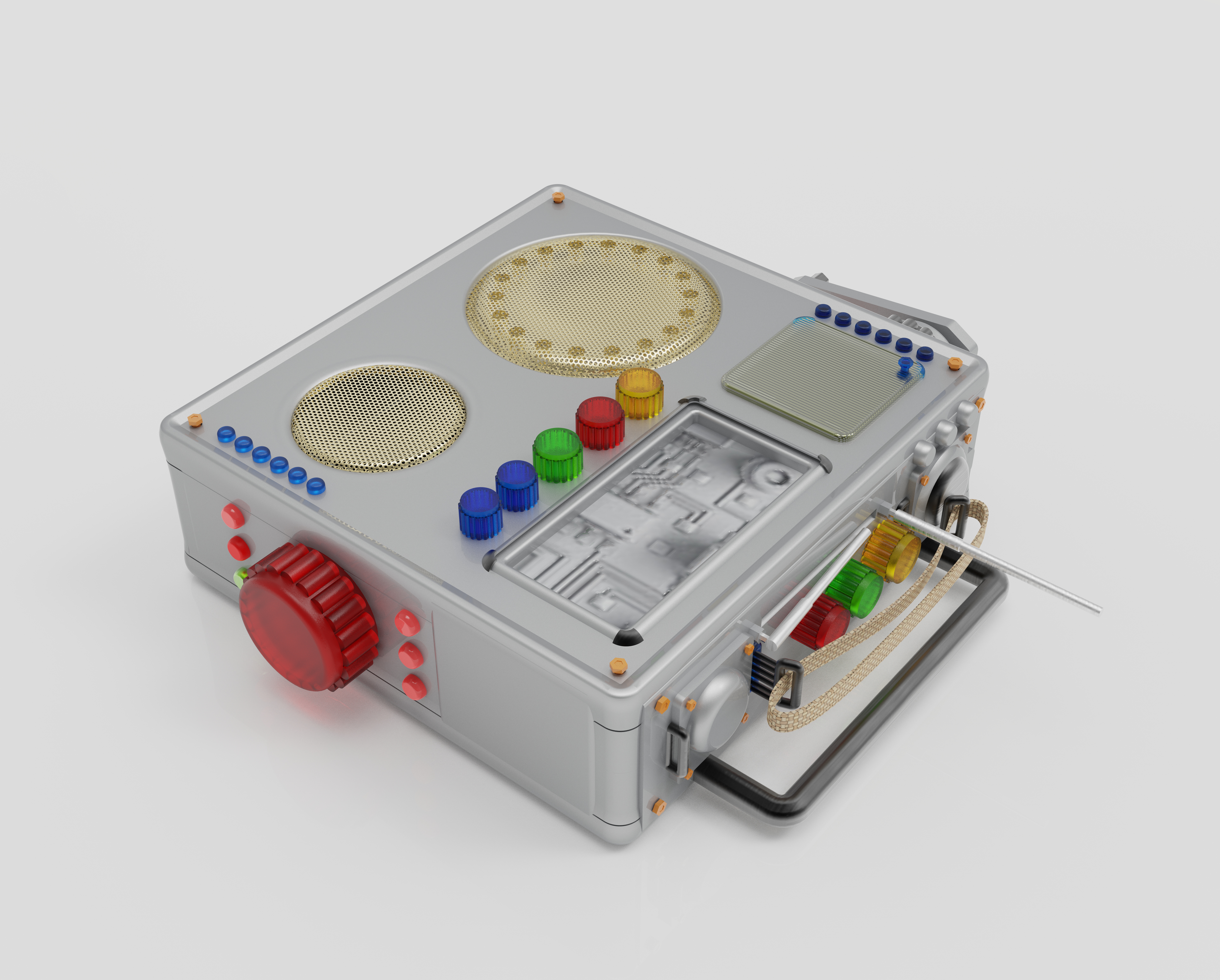 radio，sound，Redesign，Interaction design，Retro，