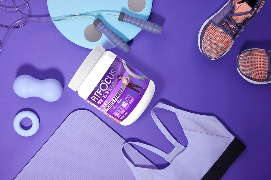 Red design，Brand design，Brand planning，protein powder，New consumption，Female products，