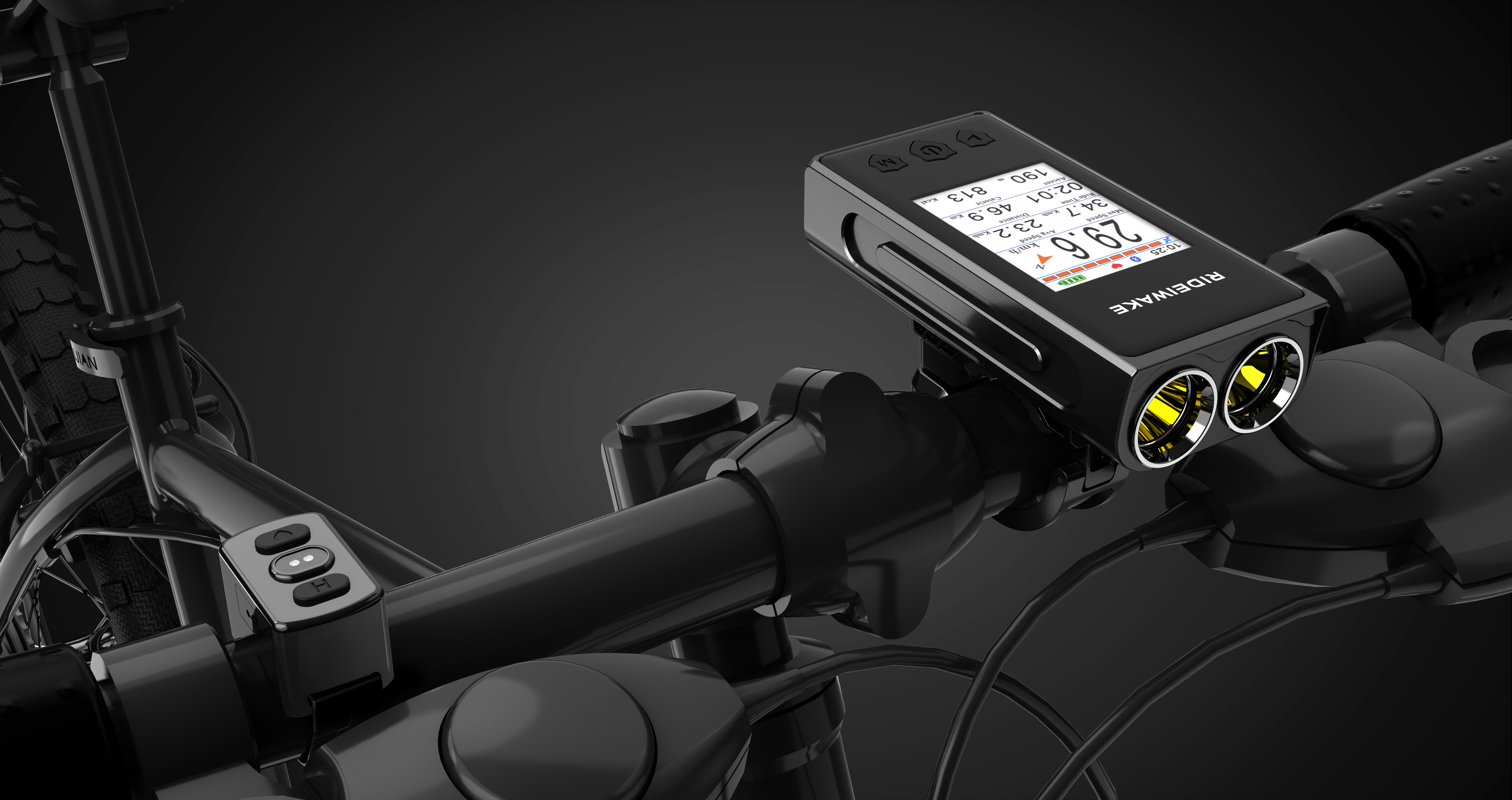 vehicle，floodlight，Bicycle，