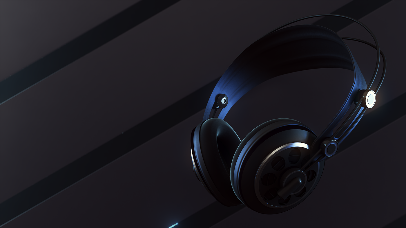 Reprint，Render，headset，Headwear，