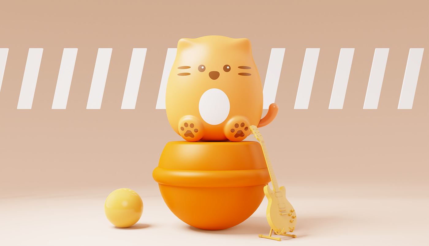 Aromatherapy，cat，Cartoon cute，