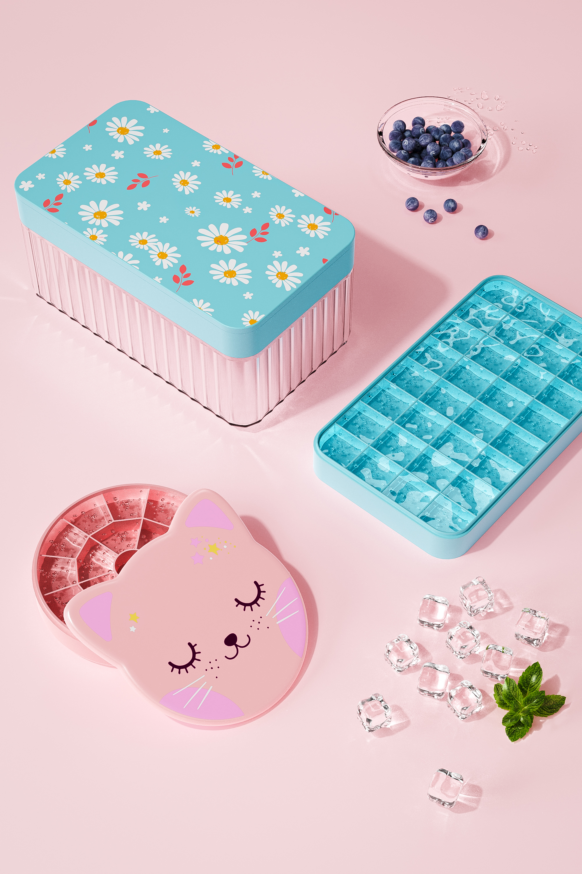 Ice lattice，lovely，Mother and baby，keyshot，Render，