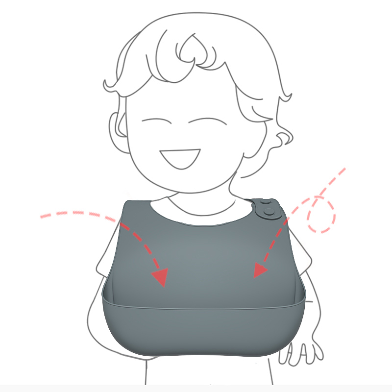 Silicone Bib，Bib，children，