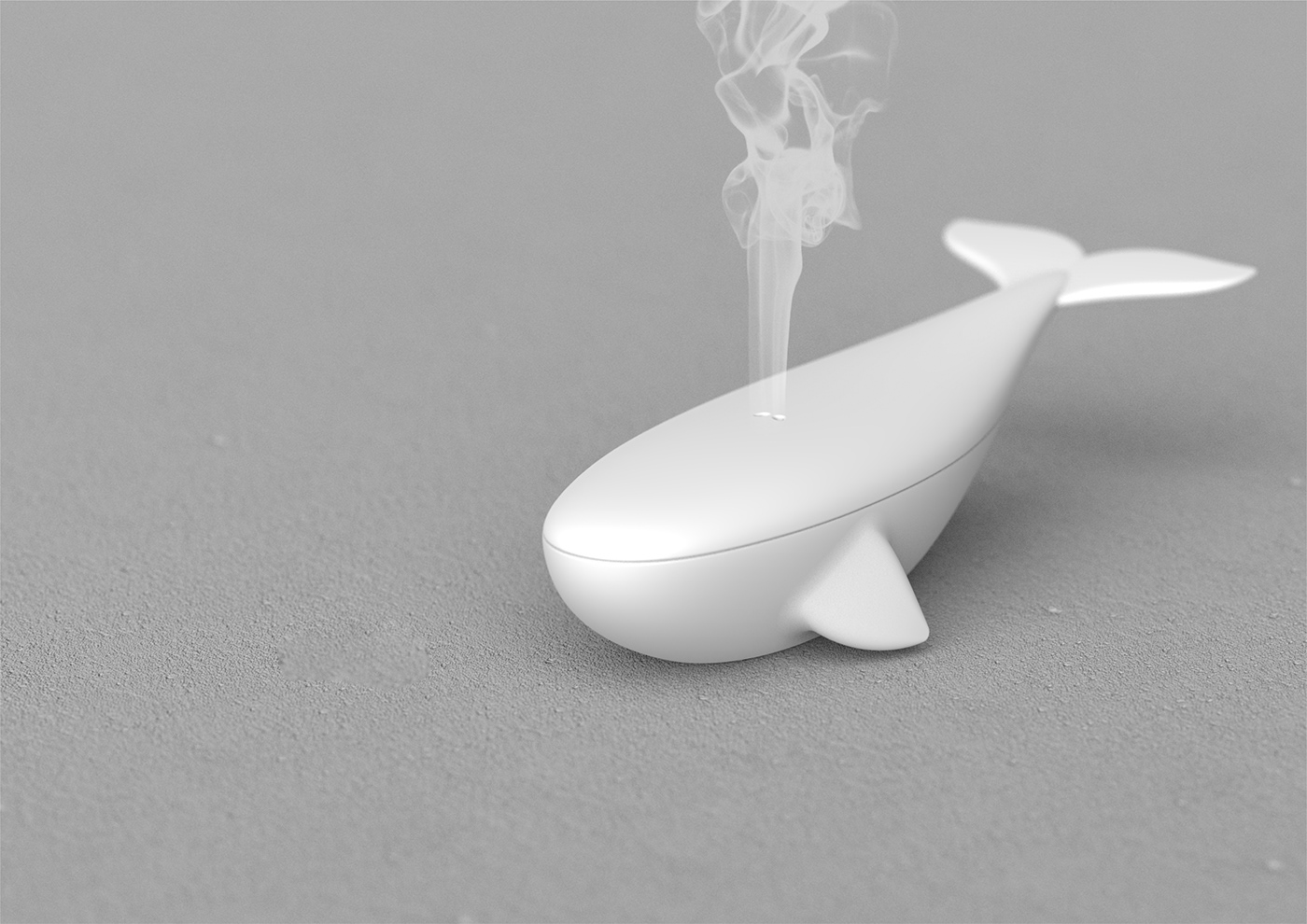 whale incence，Aromatic diffuser，product design，originality，