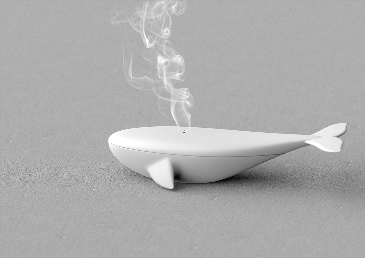 whale incence，Aromatic diffuser，product design，originality，