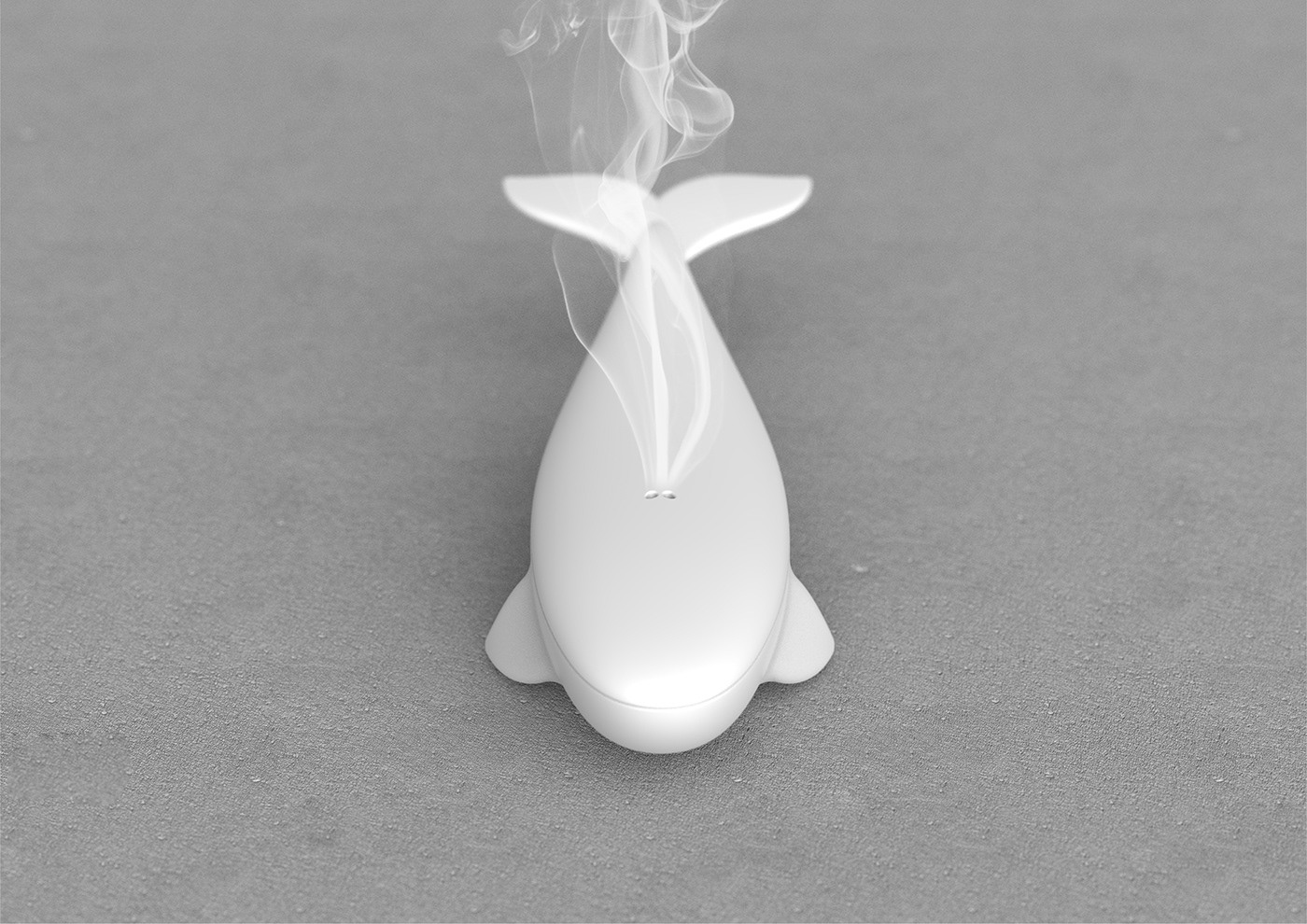 whale incence，Aromatic diffuser，product design，originality，