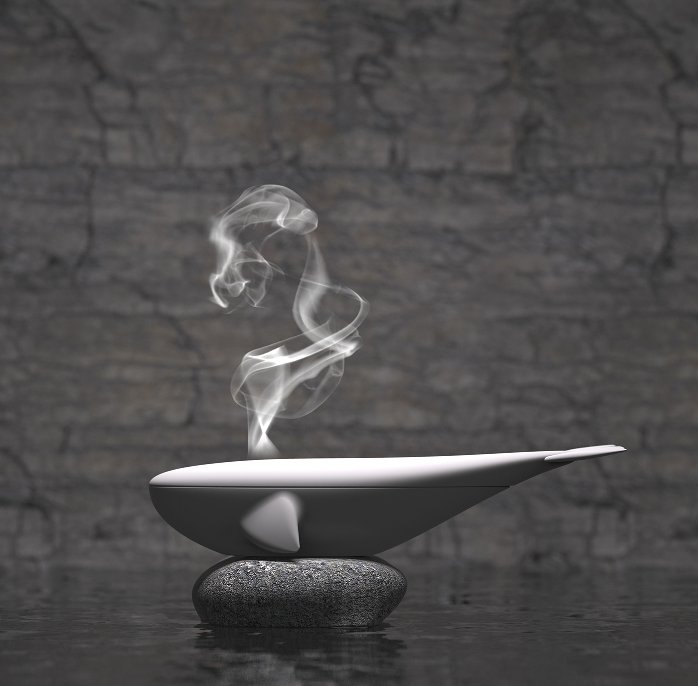 whale incence，Aromatic diffuser，product design，originality，