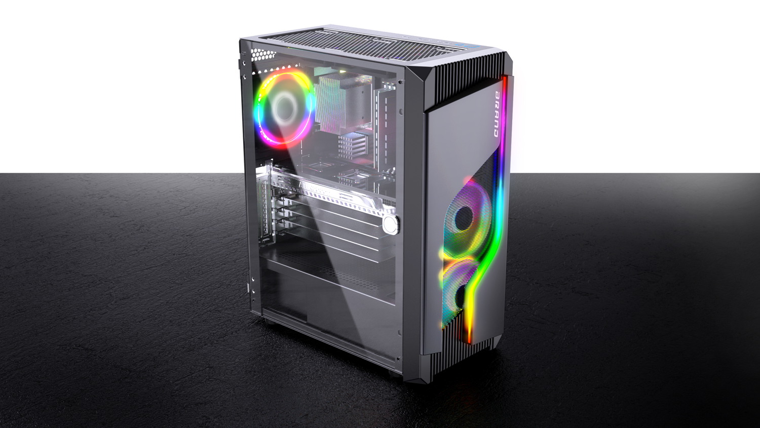 Chassis，radiator，