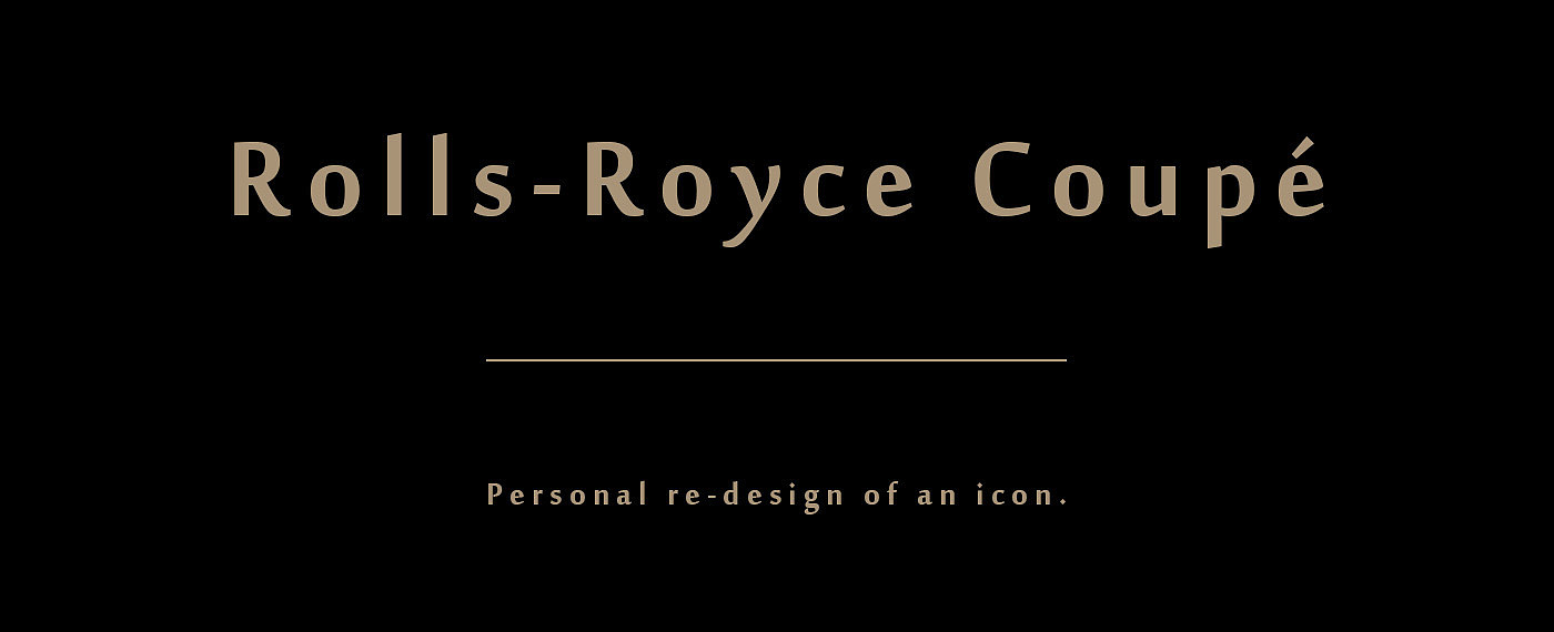 Reprint，automobile，Redesign，Rolls-Royce，