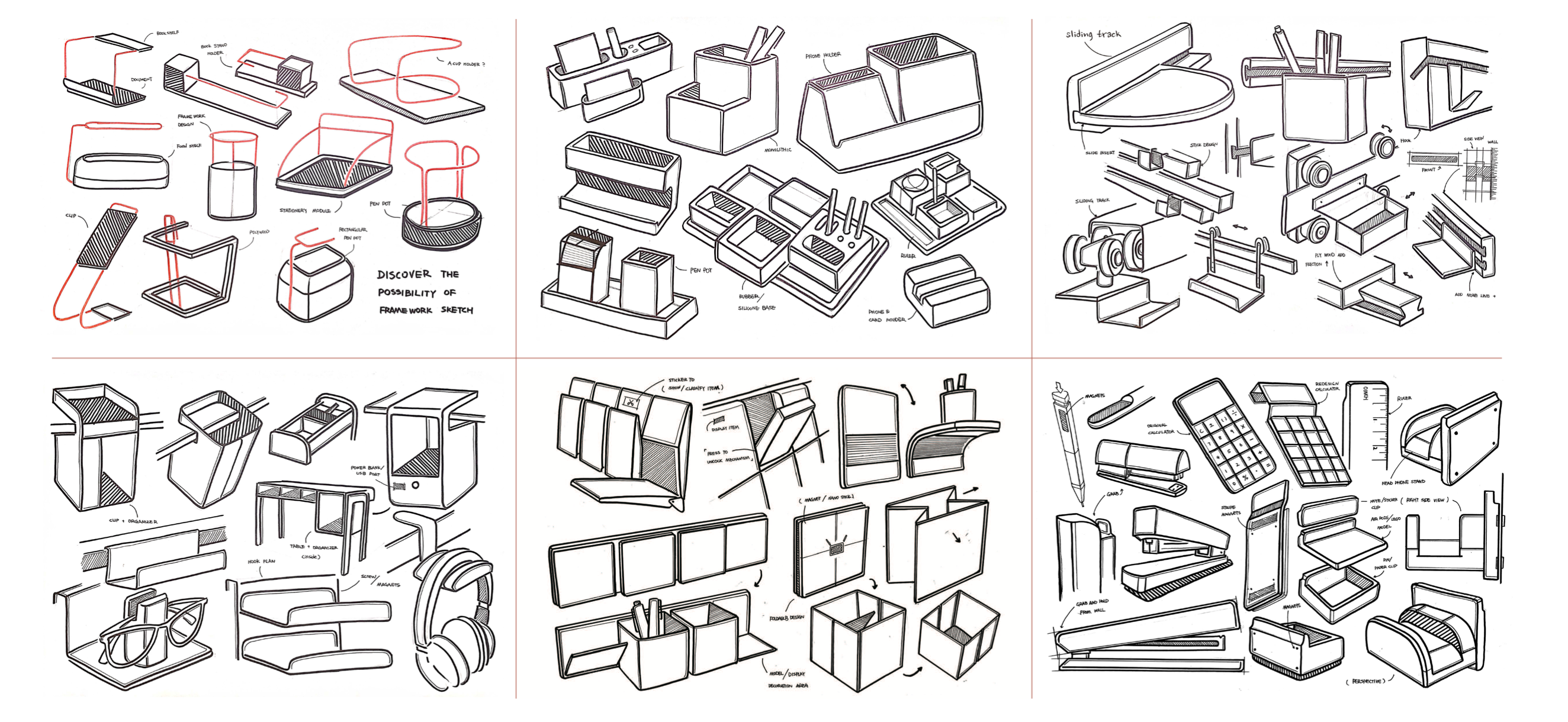 Stationery，Office products，desktop，modularization，