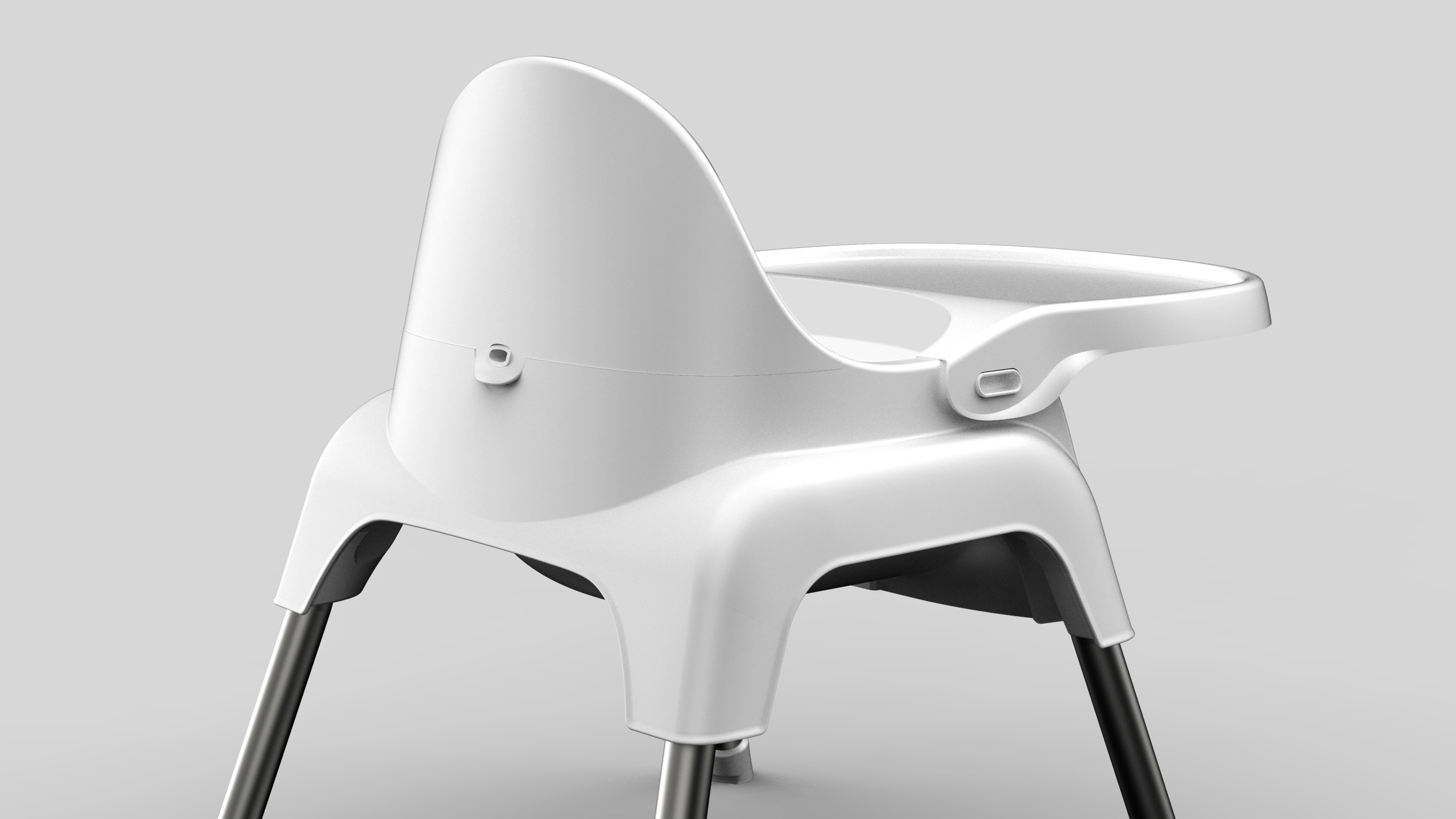 Dining chair，· Folding storage ·，Easy to assemble ·，Prevent fittings，