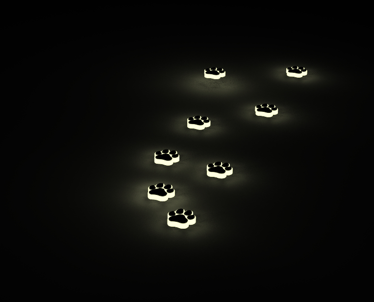 Landscape lamp，Cat claw，Directing Light，