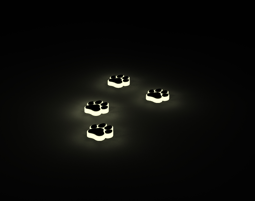 Landscape lamp，Cat claw，Directing Light，