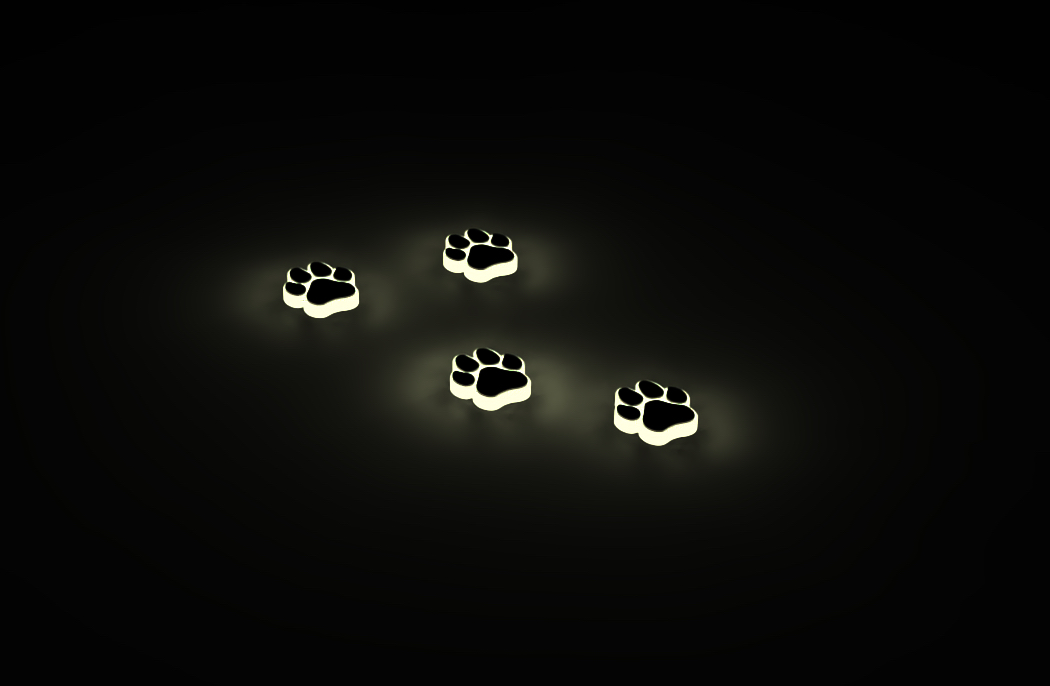 Landscape lamp，Cat claw，Directing Light，